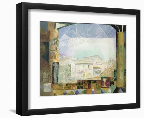 St Clemente - the White House-Michael Chase-Framed Giclee Print