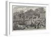 St Cloud, the Residence of Her Majesty, the Cascade-null-Framed Giclee Print
