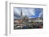 St Coleman's Cathedral from the Harbour, Cobh,County Cork, Ireland-null-Framed Photographic Print