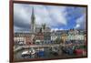 St Coleman's Cathedral from the Harbour, Cobh,County Cork, Ireland-null-Framed Photographic Print