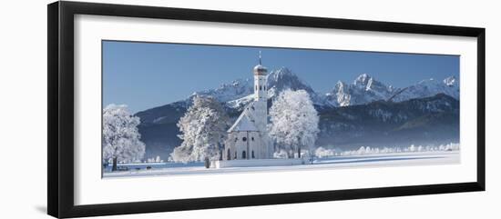 St. Coloman, Tannheimer Mountains, Allgau, Bavaria, Germany-Rainer Mirau-Framed Photographic Print