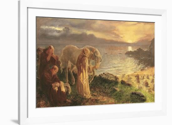 St Columba's Farewell to the White Horse, 1865-1868-Alice Boyd-Framed Giclee Print