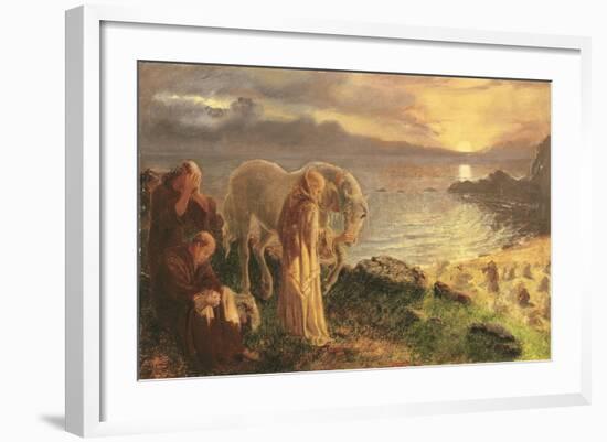 St Columba's Farewell to the White Horse, 1865-1868-Alice Boyd-Framed Giclee Print