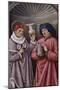 St. Cosmas and St. Damian, Patron Saints of Physicians and Apothecaries, Book of Hours-null-Mounted Giclee Print