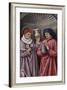 St. Cosmas and St. Damian, Patron Saints of Physicians and Apothecaries, Book of Hours-null-Framed Giclee Print