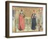 St. Cosmas and St. Damian-Jaume Huguet-Framed Giclee Print