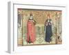 St. Cosmas and St. Damian-Jaume Huguet-Framed Giclee Print