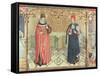 St. Cosmas and St. Damian-Jaume Huguet-Framed Stretched Canvas