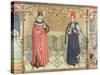 St. Cosmas and St. Damian-Jaume Huguet-Stretched Canvas