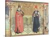 St. Cosmas and St. Damian-Jaume Huguet-Stretched Canvas
