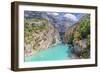 St. Croix Lake, Gorges du Verdon, Provence-Alpes-Cote d'Azur, Provence, France-Marco Simoni-Framed Photographic Print