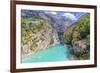 St. Croix Lake, Gorges du Verdon, Provence-Alpes-Cote d'Azur, Provence, France-Marco Simoni-Framed Photographic Print