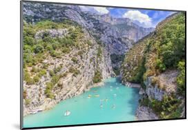 St. Croix Lake, Gorges du Verdon, Provence-Alpes-Cote d'Azur, Provence, France-Marco Simoni-Mounted Photographic Print