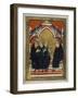 St. Cuthbert Elected Bishop-null-Framed Premium Giclee Print