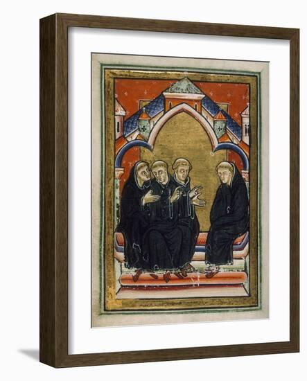 St. Cuthbert Elected Bishop-null-Framed Giclee Print