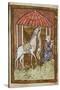 St. Cuthbert's Horse Pulls Down Bread and Meat-Bede-Stretched Canvas