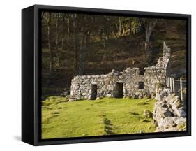 St. Cybi's Holy Well, Lleyn Peninsula, in Care of Cadw, Llangybi, Gwynedd, North Wales, UK-Pearl Bucknall-Framed Stretched Canvas