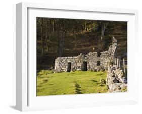 St. Cybi's Holy Well, Lleyn Peninsula, in Care of Cadw, Llangybi, Gwynedd, North Wales, UK-Pearl Bucknall-Framed Photographic Print