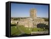 St. David's Cathedral, Dyfed, Wales, Uk-Rolf Richardson-Framed Stretched Canvas