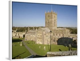 St. David's Cathedral, Dyfed, Wales, Uk-Rolf Richardson-Framed Photographic Print