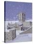 St. David's Cathedral in the Snow, 1996-Huw S. Parsons-Stretched Canvas