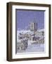 St. David's Cathedral in the Snow, 1996-Huw S. Parsons-Framed Giclee Print