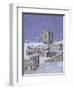 St. David's Cathedral in the Snow, 1996-Huw S. Parsons-Framed Giclee Print