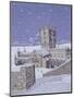St. David's Cathedral in the Snow, 1996-Huw S. Parsons-Mounted Giclee Print