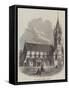 St David's Church, Neath-null-Framed Stretched Canvas