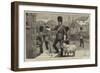 St David's Day, the Goat and the Drum-Major of the Royal Welsh (23Rd) Fusiliers-William III Bromley-Framed Giclee Print