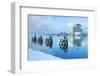 St. David's Hotel and Spa in snow, Cardiff, Bay, Wales, United Kingdom, Europe-Billy Stock-Framed Photographic Print