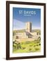 St Davids - Dave Thompson Contemporary Travel Print-Dave Thompson-Framed Giclee Print