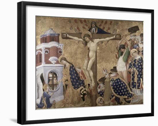 St. Denis Altarpiece-Henri Bellechose-Framed Giclee Print