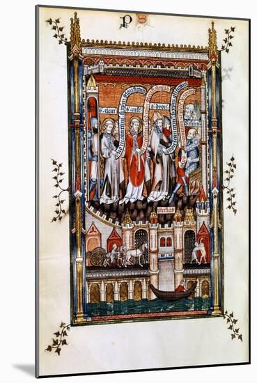 St Denis before Sissinius, 1317-null-Mounted Giclee Print