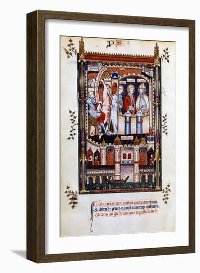 St Denis in Chains, 1317-null-Framed Giclee Print