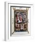 St Denis in Chains before Sisinnius, 1317-null-Framed Giclee Print