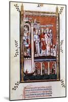 St Denis Is Shown the Martyrs, 1317-null-Mounted Giclee Print