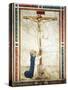 St Dominic Adoring Crucifix-Giovanni Da Fiesole-Stretched Canvas