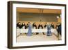 St. Dominic and His Companions Fed by Angels-Fra Angelico-Framed Giclee Print