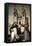 St. Dominic and St. Francis Holding a Miniature Model of the Church at as Ermidas-null-Framed Stretched Canvas