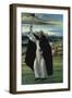 St, Dominic, Between 1498 and 1505-Sandro Botticelli-Framed Giclee Print