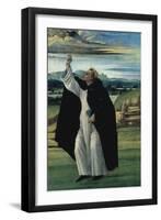 St, Dominic, Between 1498 and 1505-Sandro Botticelli-Framed Giclee Print