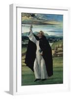 St, Dominic, Between 1498 and 1505-Sandro Botticelli-Framed Giclee Print