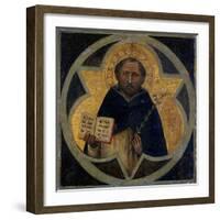 St. Dominic, C.1400-Taddeo di Bartolo-Framed Giclee Print