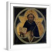 St. Dominic, C.1400-Taddeo di Bartolo-Framed Giclee Print