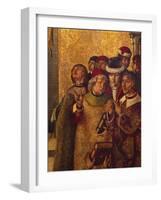 St Dominic De Guzman and Albigensians-Pedro Berruguete-Framed Giclee Print