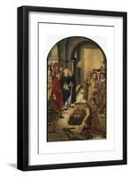 St. Dominic de Guzman and the Albigensians, 1493-99-Pedro Berruguete-Framed Giclee Print