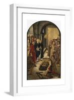 St. Dominic de Guzman and the Albigensians, 1493-99-Pedro Berruguete-Framed Giclee Print