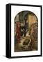 St. Dominic de Guzman and the Albigensians, 1493-99-Pedro Berruguete-Framed Stretched Canvas