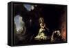 St. Dominic Penitent-Carlo Dolci-Framed Stretched Canvas